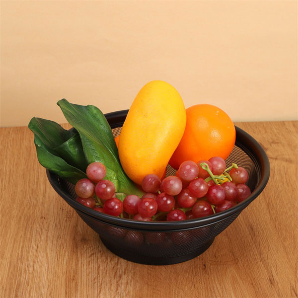 Black Taller Brim Basket (Set of 2)